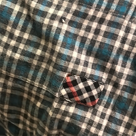 Paul Smith Jeans large men plaid shirt (OLmenbag) - Picture 9 of 9